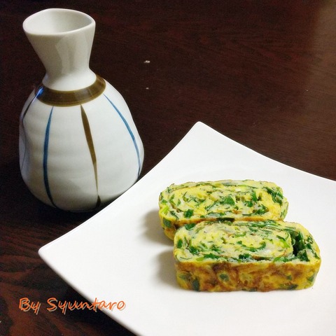 にら入り玉子焼き