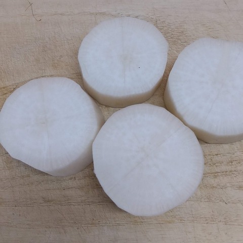 昆布だし顆粒風呂吹き大根 (2)