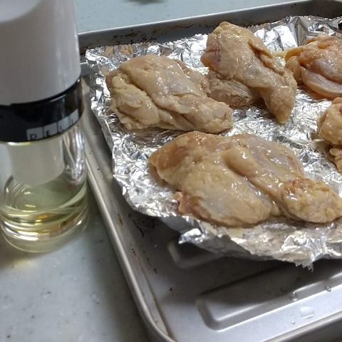手羽元のトースターから揚げ4