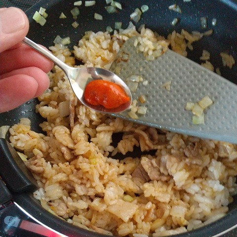 ハリッサポークライス (1)