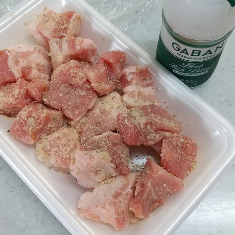 豚のスパイス焼き (2)