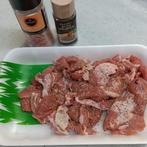 豚ハラミの辛みそ炒め (4)