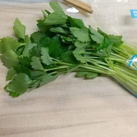 あさり味噌汁三つ葉入り (5)