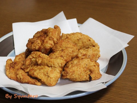 卵衣のサクふわフライドチキン