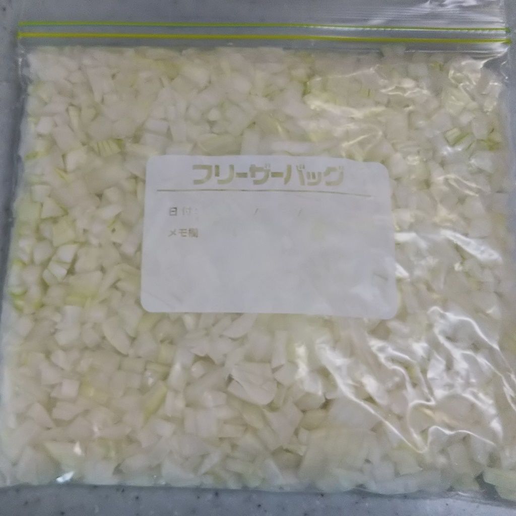玉ねぎと長ねぎのみじん切り 冷凍野菜 時短食材 Syuntaroの 食の荒野を彷徨う