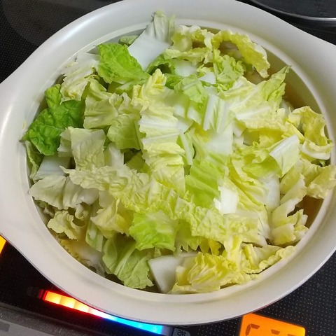 秋鮭牡蠣だし醤油鍋3