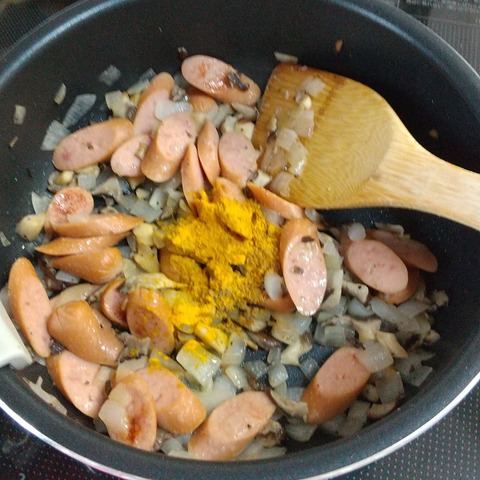 ロングウインナーカレー風味風味 (6)