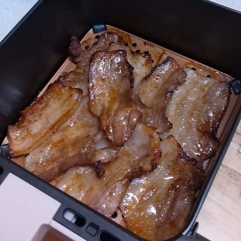 レコルトエアーオーブン炙り叉焼 (4)