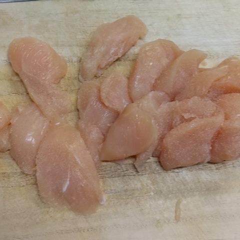 ささみレンチン蒸しみつば (1)