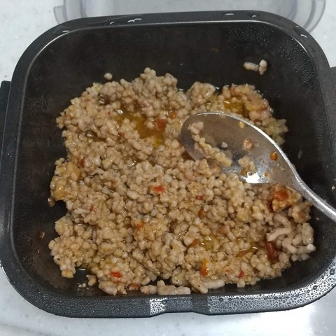 レンチン台湾まぜそば (2)