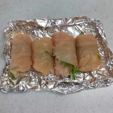 ささみ大葉ロール (4)