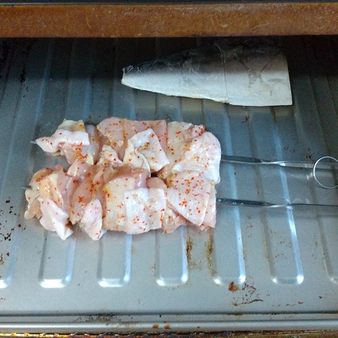 スパイシー焼き鳥 (1)