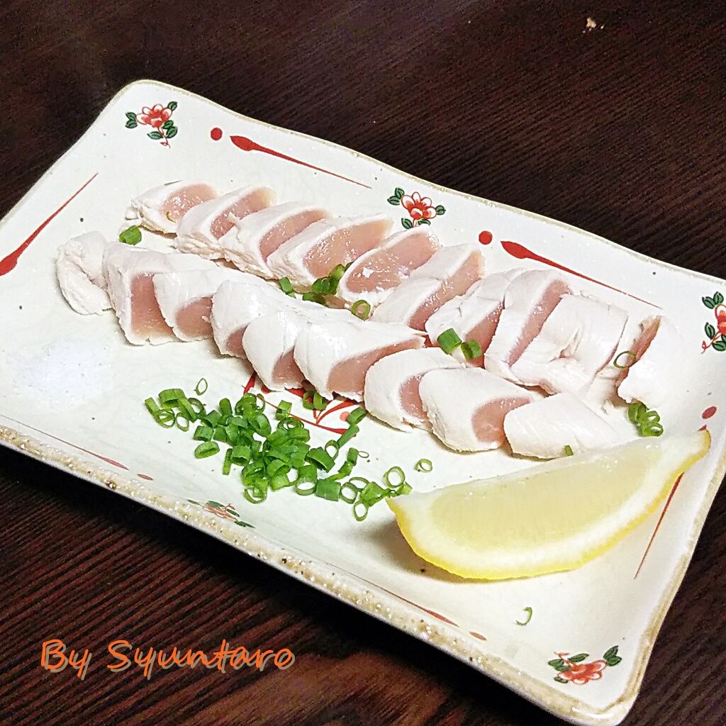塩とレモンでいただく 鶏のたたき 新鮮な鶏ササミがなければ 決して作らないでください Syuntaroの 食の荒野を彷徨う 塩とレモンでいただく 鶏のたたき 新鮮な鶏ササミがなければ 決して作らないでください Syuntaroの 食の荒野を彷徨う
