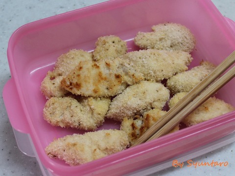 ささ身のトースターカツ