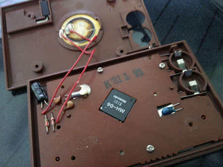 ゲーム ウォッチの液晶の染みを修理しよう 198x 02