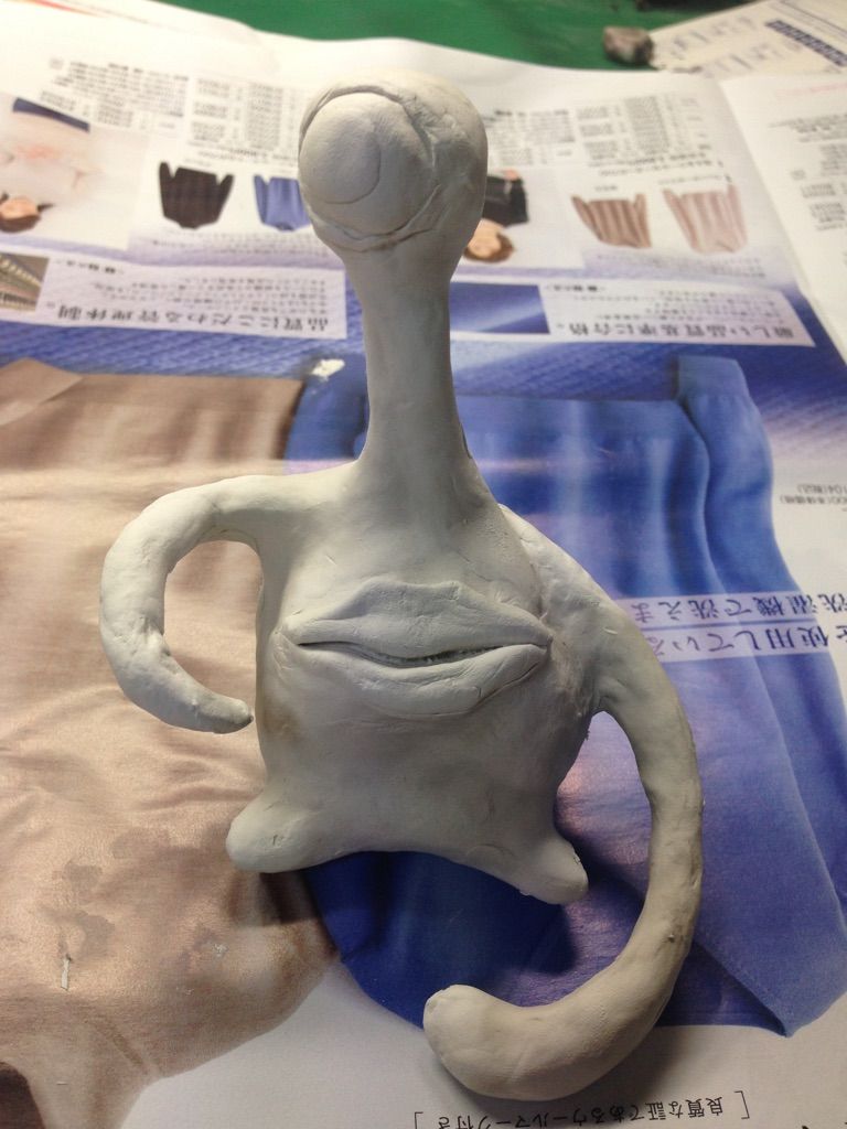 アニメ版寄生獣が楽しいので紙粘土でミギー等作ったよ 鳥速 アニメ版寄生獣が楽しいので紙粘土でミギー等作ったよ 鳥速