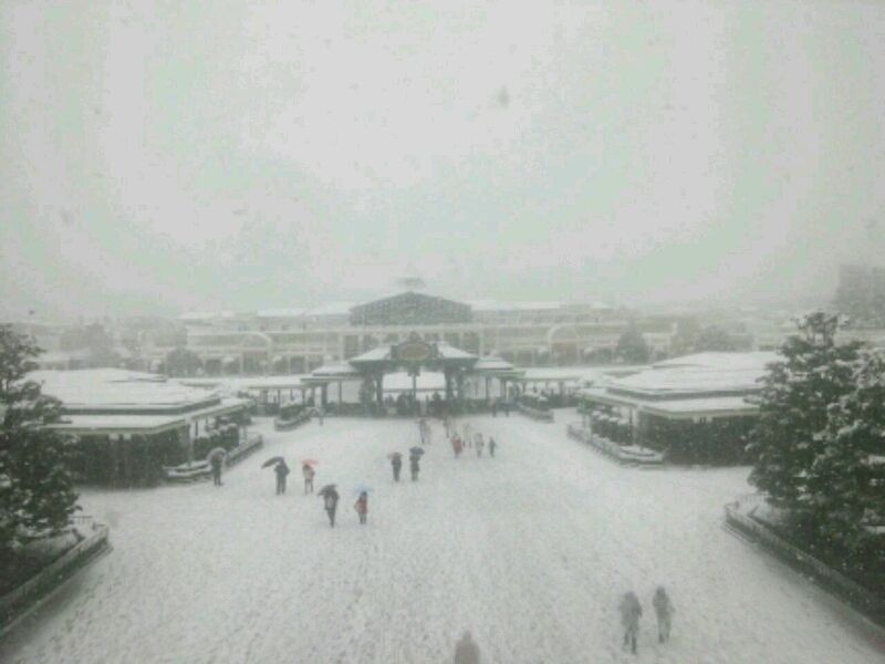 大雪の舞浜 速報2 お父さんのための東京ディズニーリゾート R 大雪の舞浜 速報2 お父さんのための東京ディズニーリゾート R