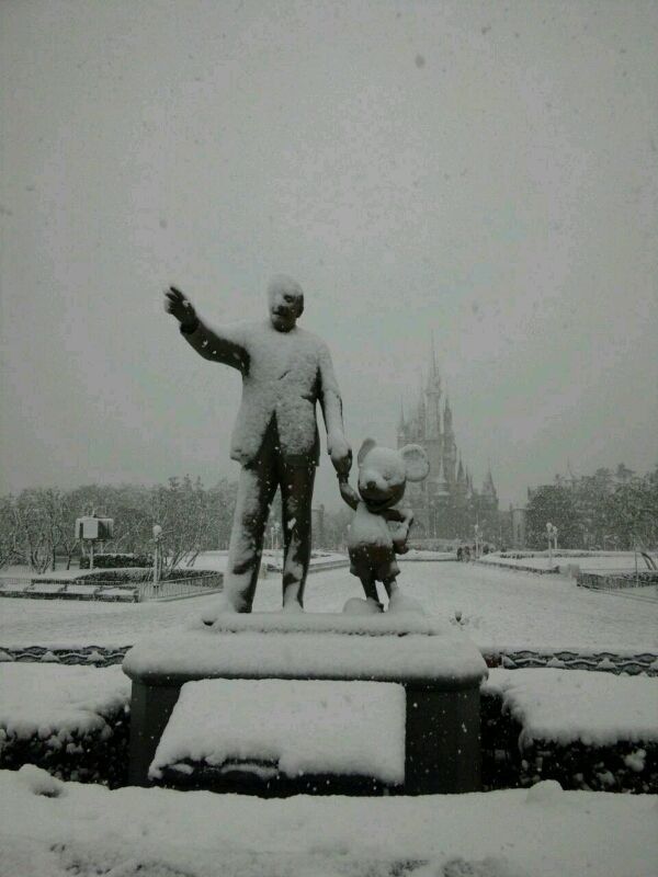 大雪の舞浜 速報2 お父さんのための東京ディズニーリゾート R 大雪の舞浜 速報2 お父さんのための東京ディズニーリゾート R