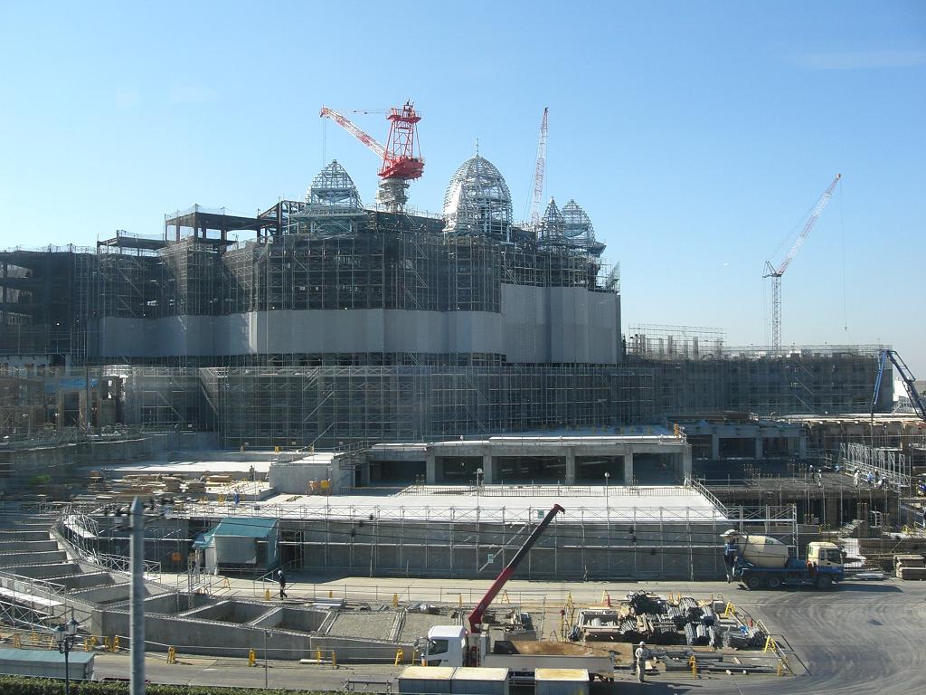 東京ディズニーランドホテル建設中 続 お父さんのための東京ディズニーリゾート R