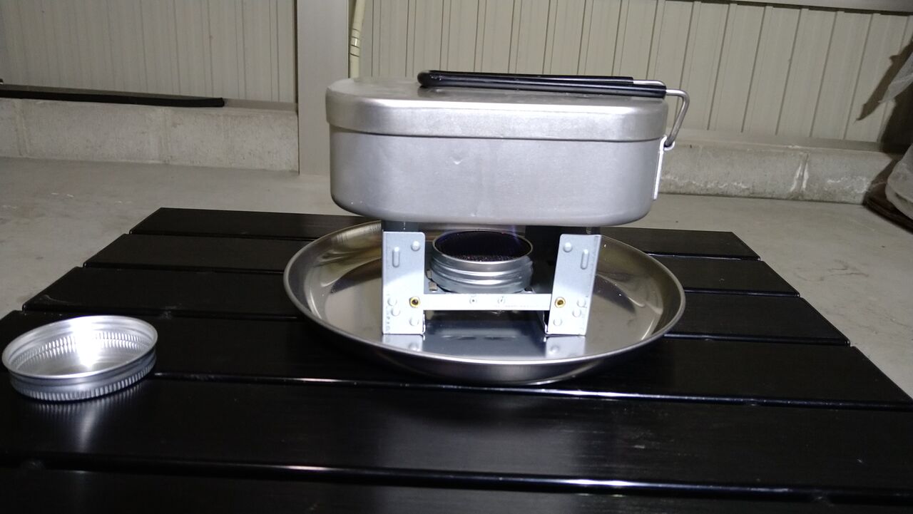 ドン キホーテのポケットストーブにスタッキングできるアルコールストーブをdiy えんぢさんの趣味