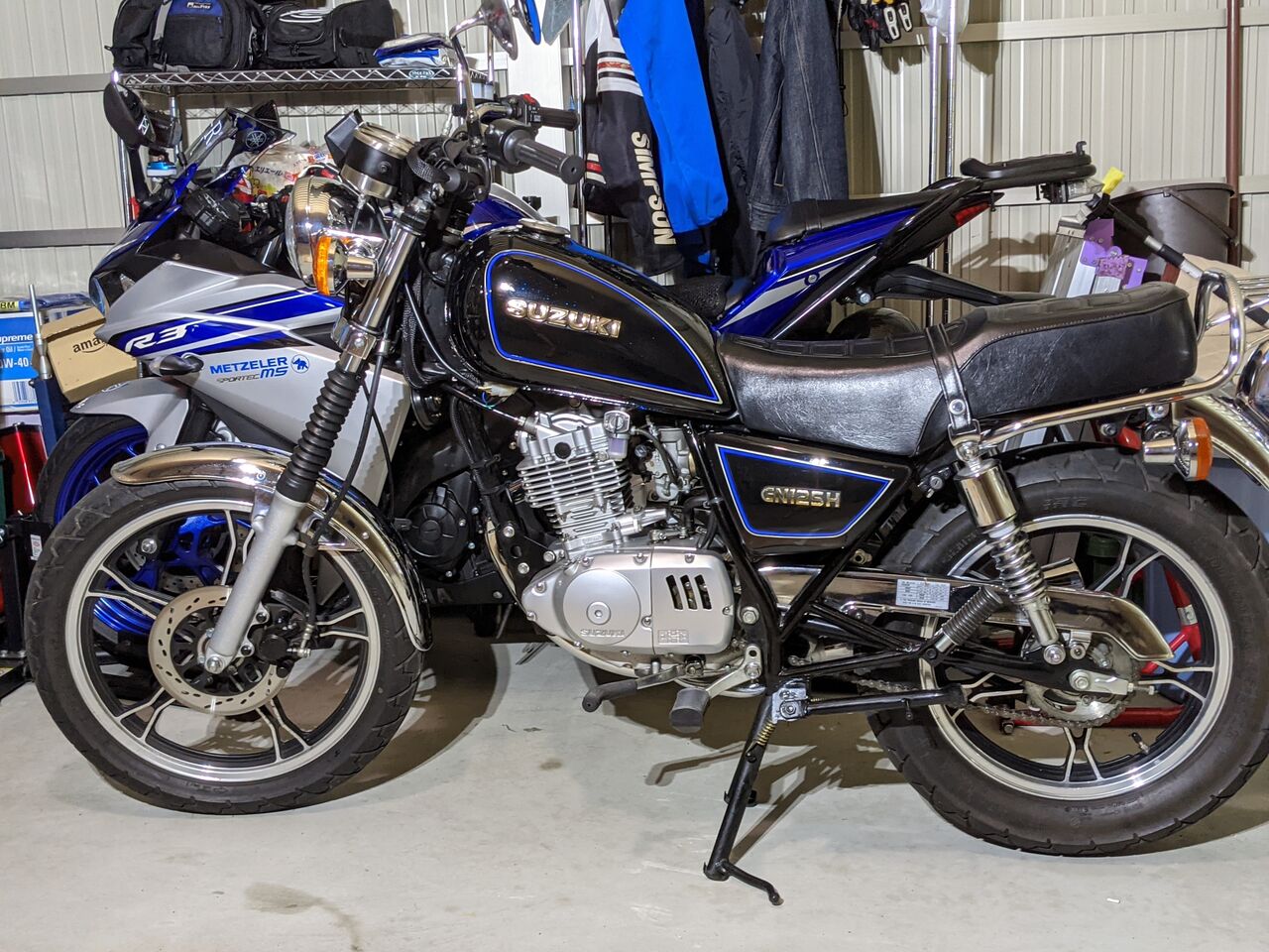 YBR125 エンジン好調 軽整備済み！ ヘッドライトLED 通勤通学の最強