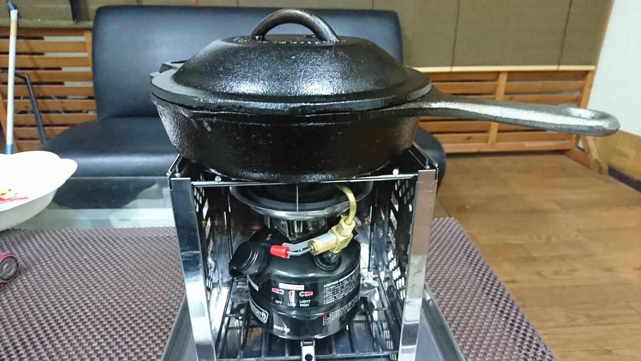 フェザーストーブとスマートグリルの合わせ技＆ハードケース