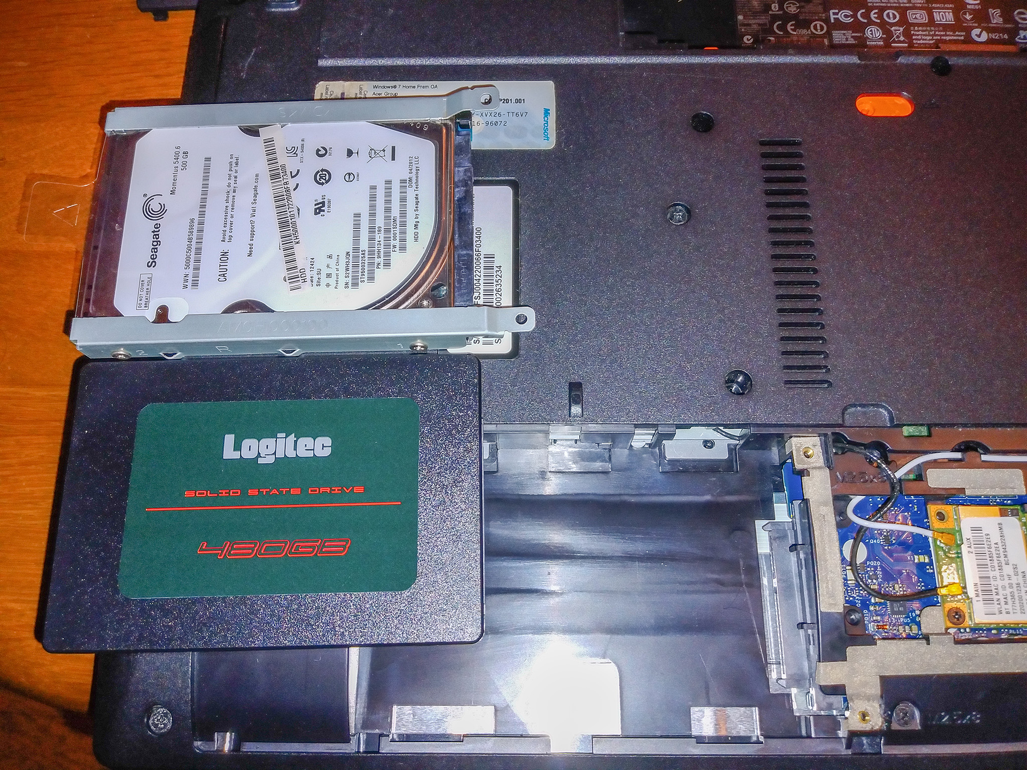 HP ProBook 650 G1 SSD換装 : SE250n+α奮闘記 HP ProBook 650 G1 SSD換装 : SE250n+α奮闘記