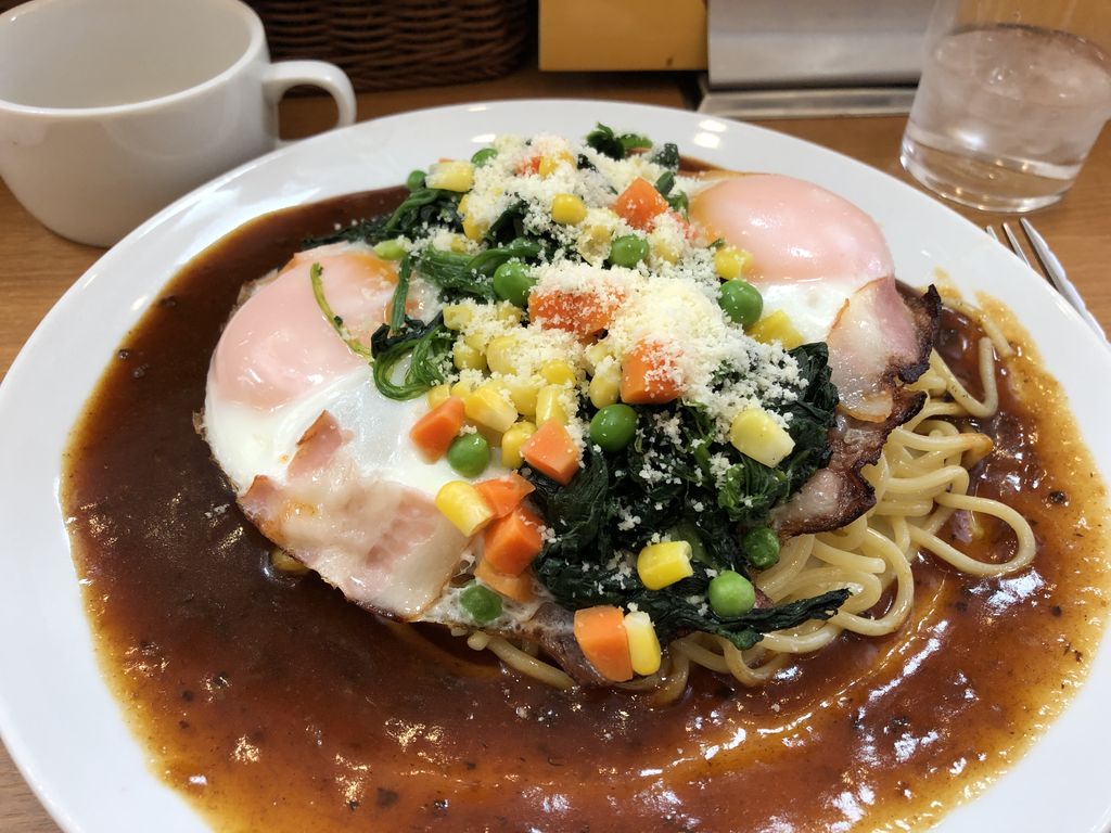 あんかけ家 藤が丘にて オリーブ あんかけスパゲティ てぃーふるの未来