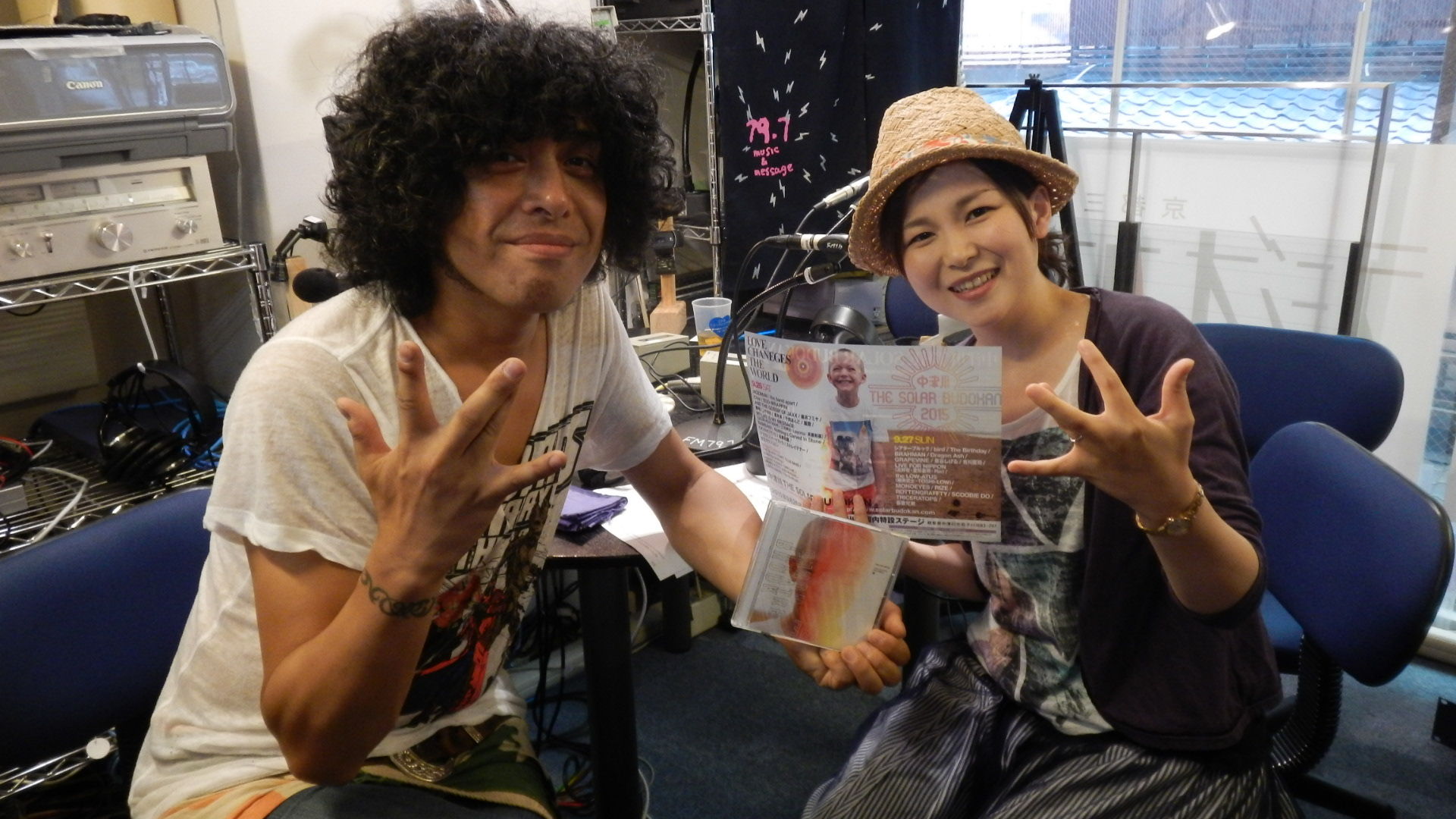 今月のラジオゲストはシアターブルックの佐藤タイジさん 竹上久美子official Blog