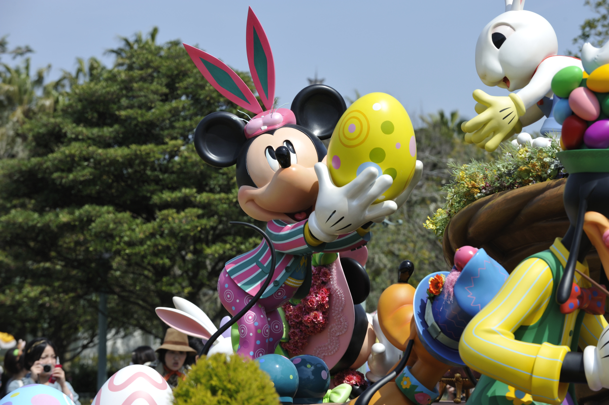 ディズニー イースターワンダーランド ｔｄｌ 11 04 17 武蔵野平野