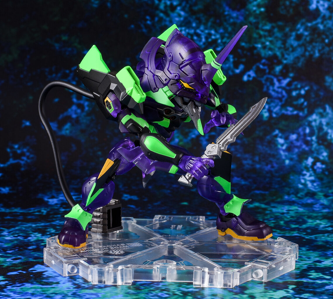 撮り下ろしギャラリー 4月25日 土 発売 ネクスエッジスタイル Eva Unit エヴァンゲリオン初号機 夜間戦闘仕様 Tamashii Nations公式ブログ