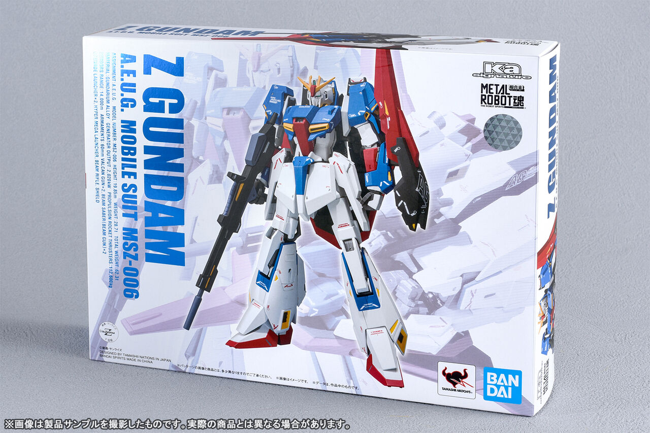 新たなゼータの鼓動 6月19日 土 発売 Metal Robot魂 Ka Signature Side Ms Zガンダム 製品サンプル紹介 Tamashii Nations公式ブログ