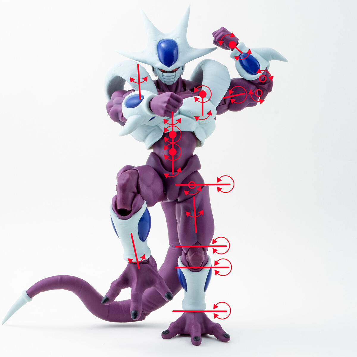 S.H.Figuarts クウラ 最終形態 フィギュアーツ ドラゴンボールZ - miescuela.rosaurazapatacano.edu.mx