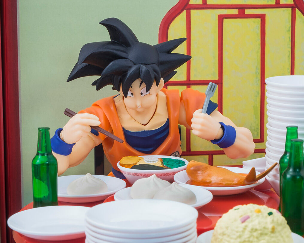戦う前の腹ごしらえ！「S.H.Figuarts 孫悟空の腹八分目セット
