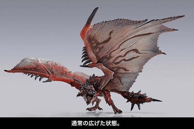 特集第3回> 「S.H.MonsterArts リオレウス」【可動編 特集第3回> 「S.H.MonsterArts リオレウス」【可動編