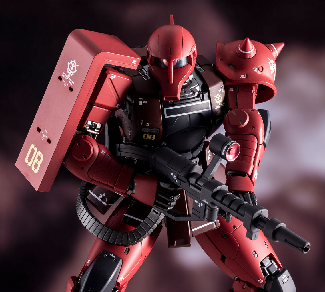 1月30日発売 Gundam Fix Figuration Metal Composite Ms 05s ザク シャア専用機 製品サンプルレビュー Tamashii Nations公式ブログ