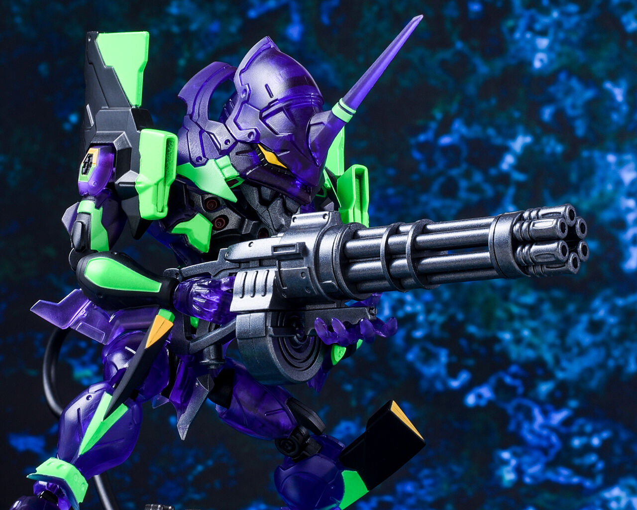 撮り下ろしギャラリー 4月25日 土 発売 ネクスエッジスタイル Eva Unit エヴァンゲリオン初号機 夜間戦闘仕様 Tamashii Nations公式ブログ