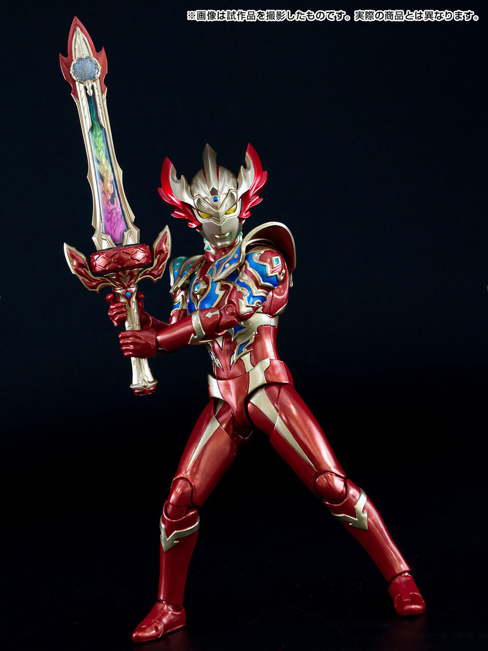 S.H.Figuarts　ウルトラマンタイガ　トライストリウムレインボー　４個