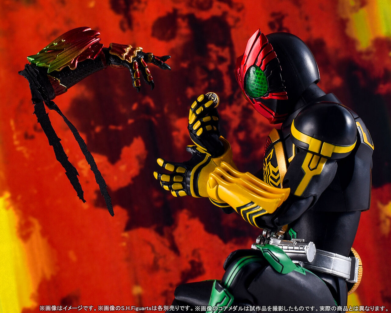 Tamashii Nation 開催記念商品 怒涛の連続レビュー第五回 S H Figuarts 真骨彫製法 仮面ライダーオーズ タマシー コンボ Tamashii Nations公式ブログ