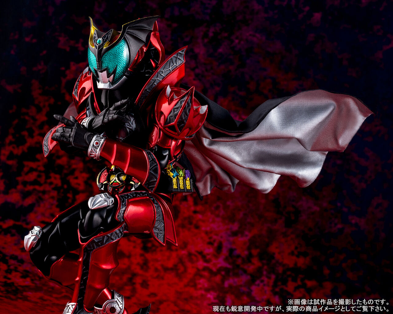 闇のキバ ついに降臨 4月2日 金 一般予約開始 S H Figuarts 真骨彫製法 仮面ライダーダークキバ 彩色試作品紹介 Tamashii Nations公式ブログ