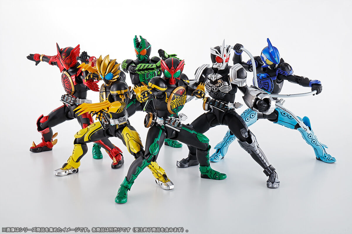 贈り物 S.H.Figuarts (真骨彫製法) 仮面ライダー オーズ 9体セット - 特撮