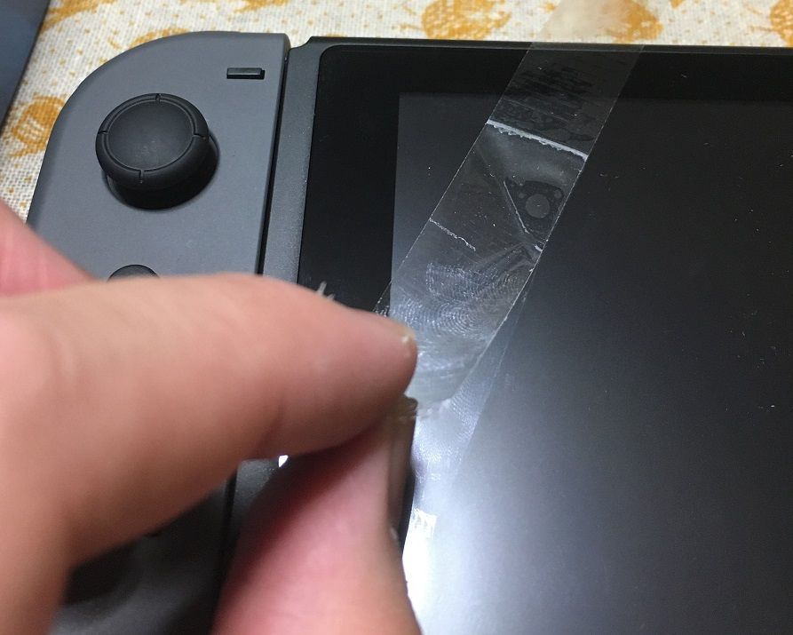 絶対失敗しない Nintendo Switch保護フィルムの選び方 貼り方 つぼりんのゲーム発掘日記