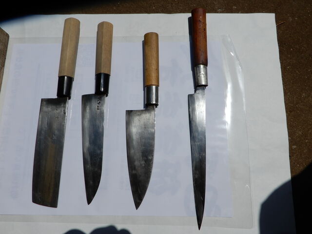 柄の取り換えができる包丁 写真参照 包丁 はさみ研ぎグループ 練馬