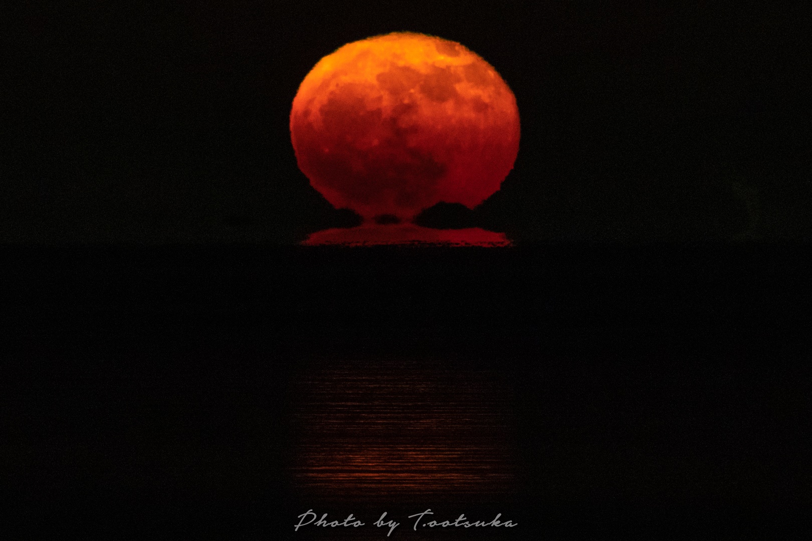 だるま月とムーンロード 天体写真撮影日記