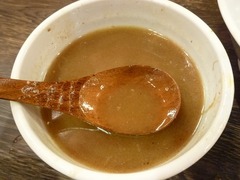 日の出らーめん 割りスープ