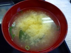 すた丼 味噌汁