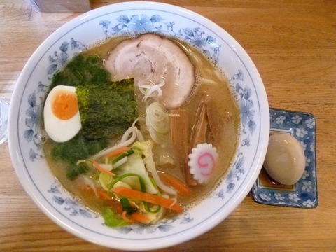 中華そば・塩+味玉