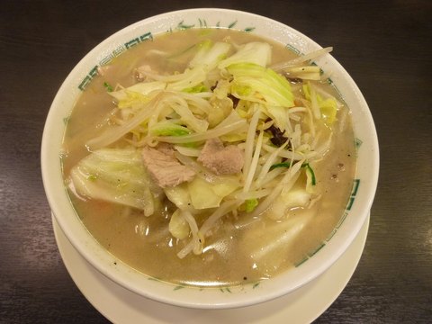 日高屋 野菜たっぷりタンメン