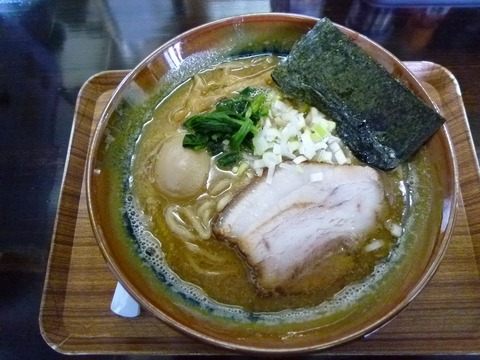 魚介豚骨+味玉