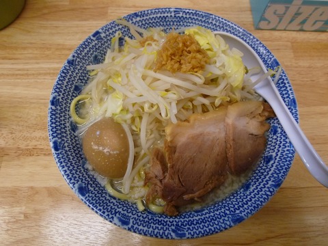 らーめん・生姜の醤油漬け+煮玉子